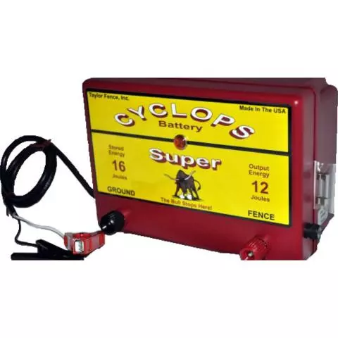 Timeless Fence Cyclops Super Battery 12 joule