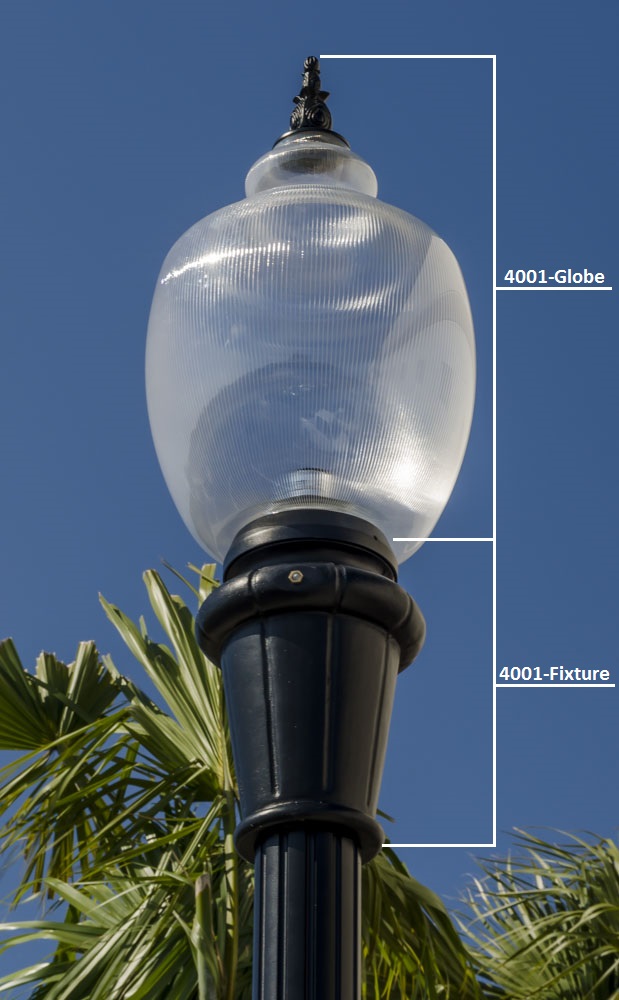 Decorative LED Street Light with Post Outdoor Lighting