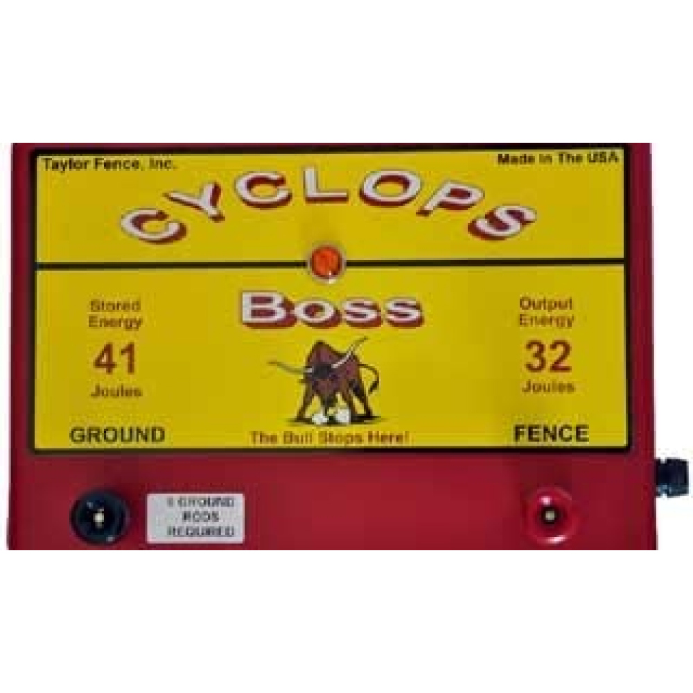 Timeless Fence Cyclops Charger Boss 32 joule