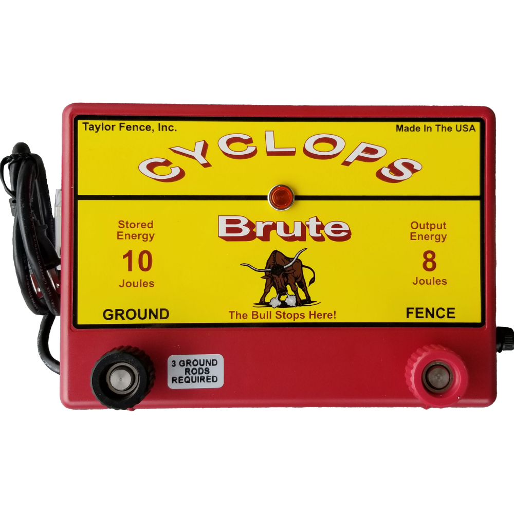 Timeless Fence Cyclops Charger Brute 8 joule