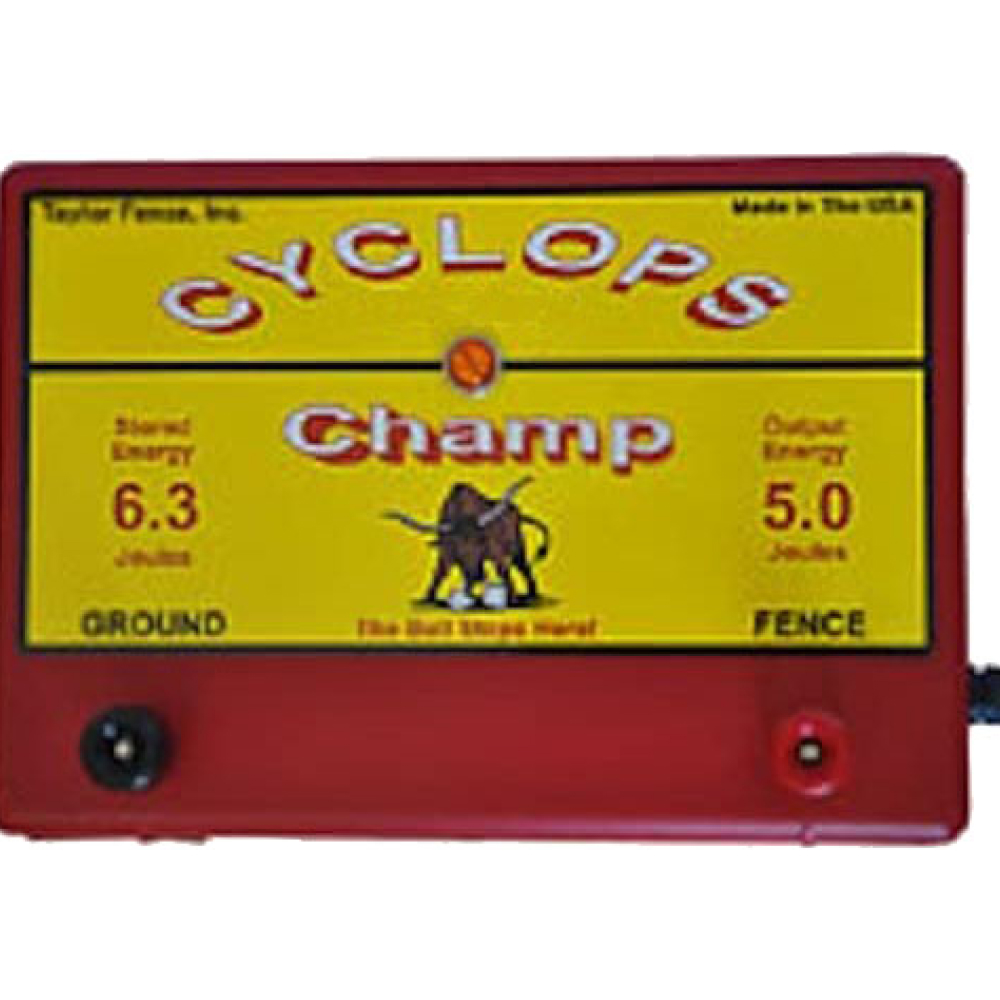 Timeless Fence Cyclops Champ Charger 5 joule