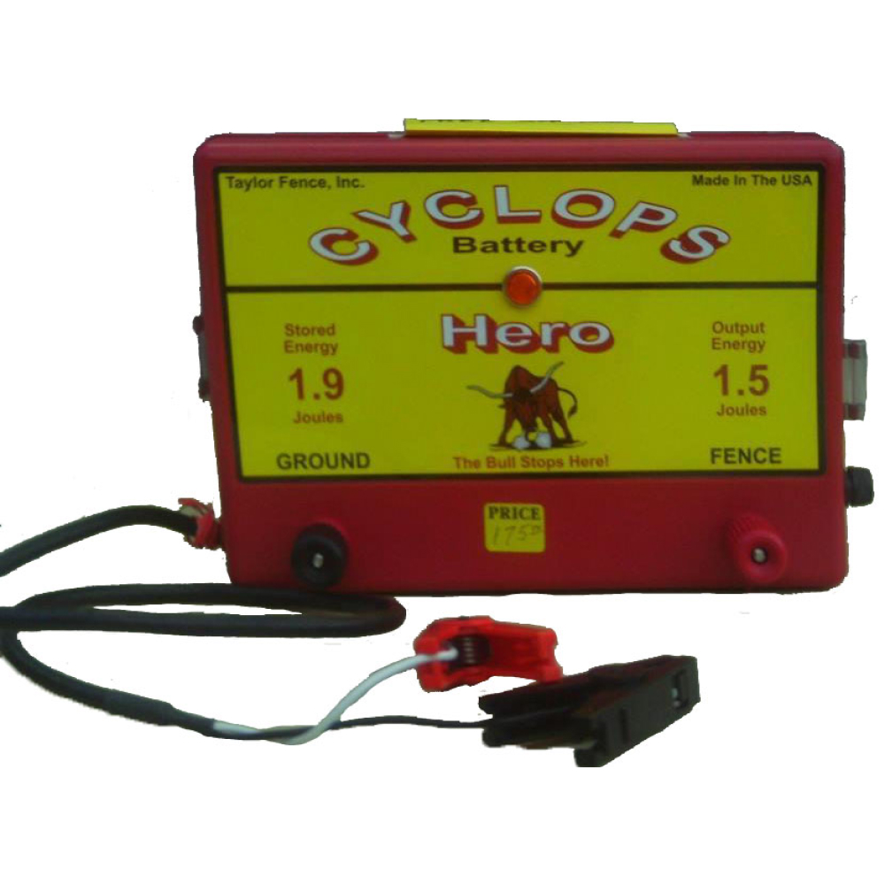 Timeless Fence Cyclops Hero Battery 1.5 joule