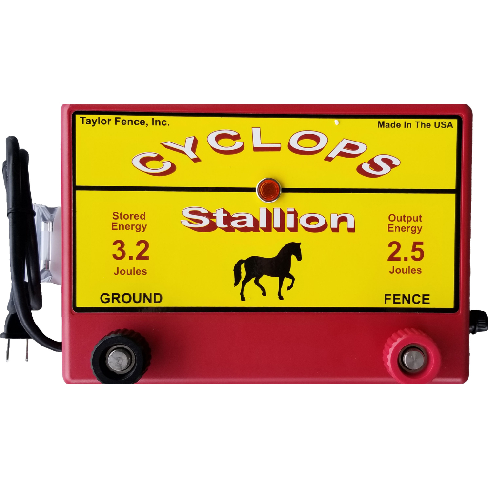 Timeless Fence Cyclops Stallion Charger 2.5 joule