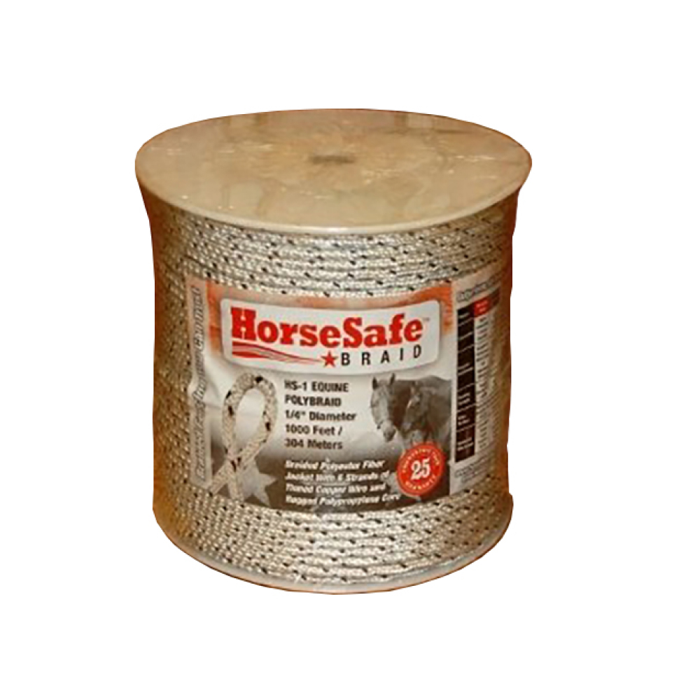 Timeless Fence Horse Safe Braid 1,000 ft