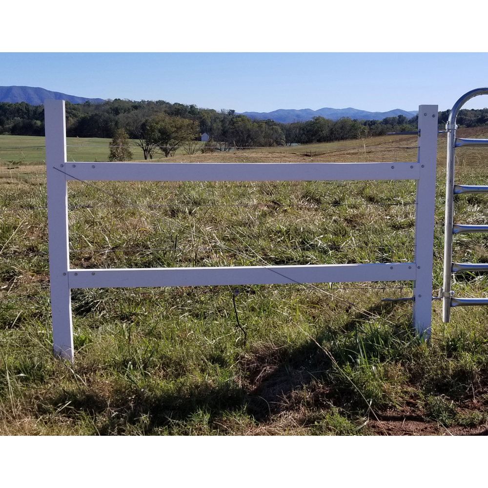 Timeless Fence Rigid PVC Super H Brace